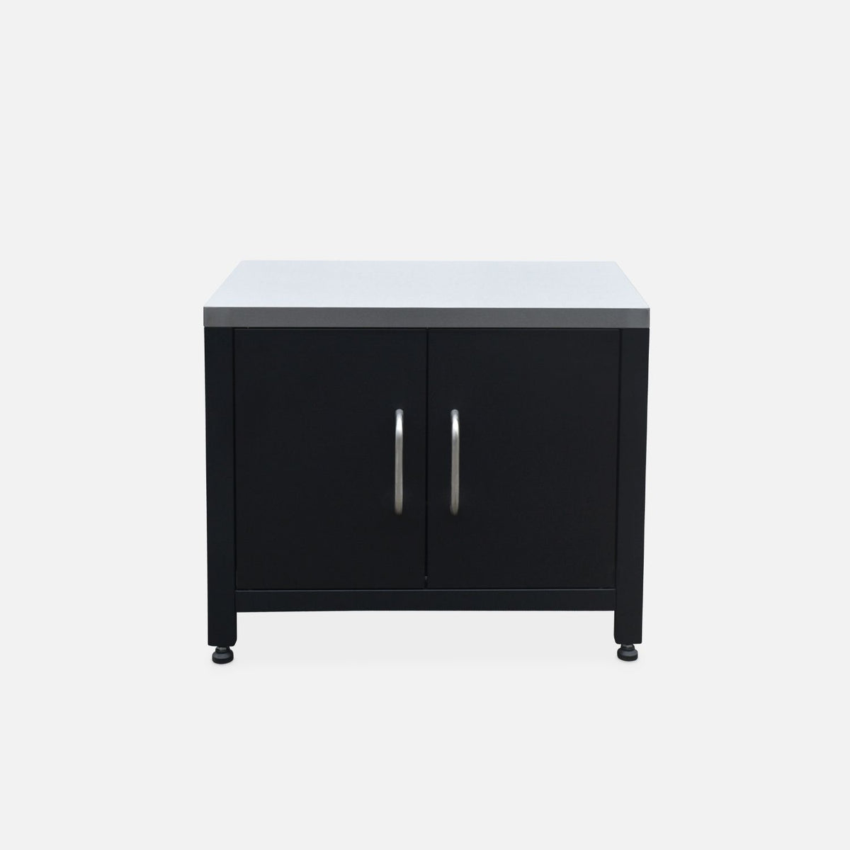Outdoor Kitchen of Steel, 80cm, Black