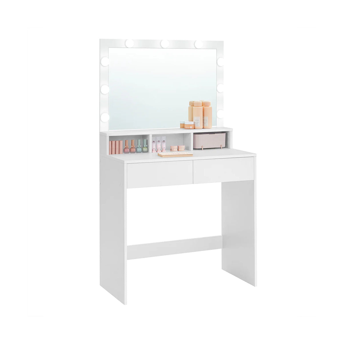 Touch with Light and White Mirror