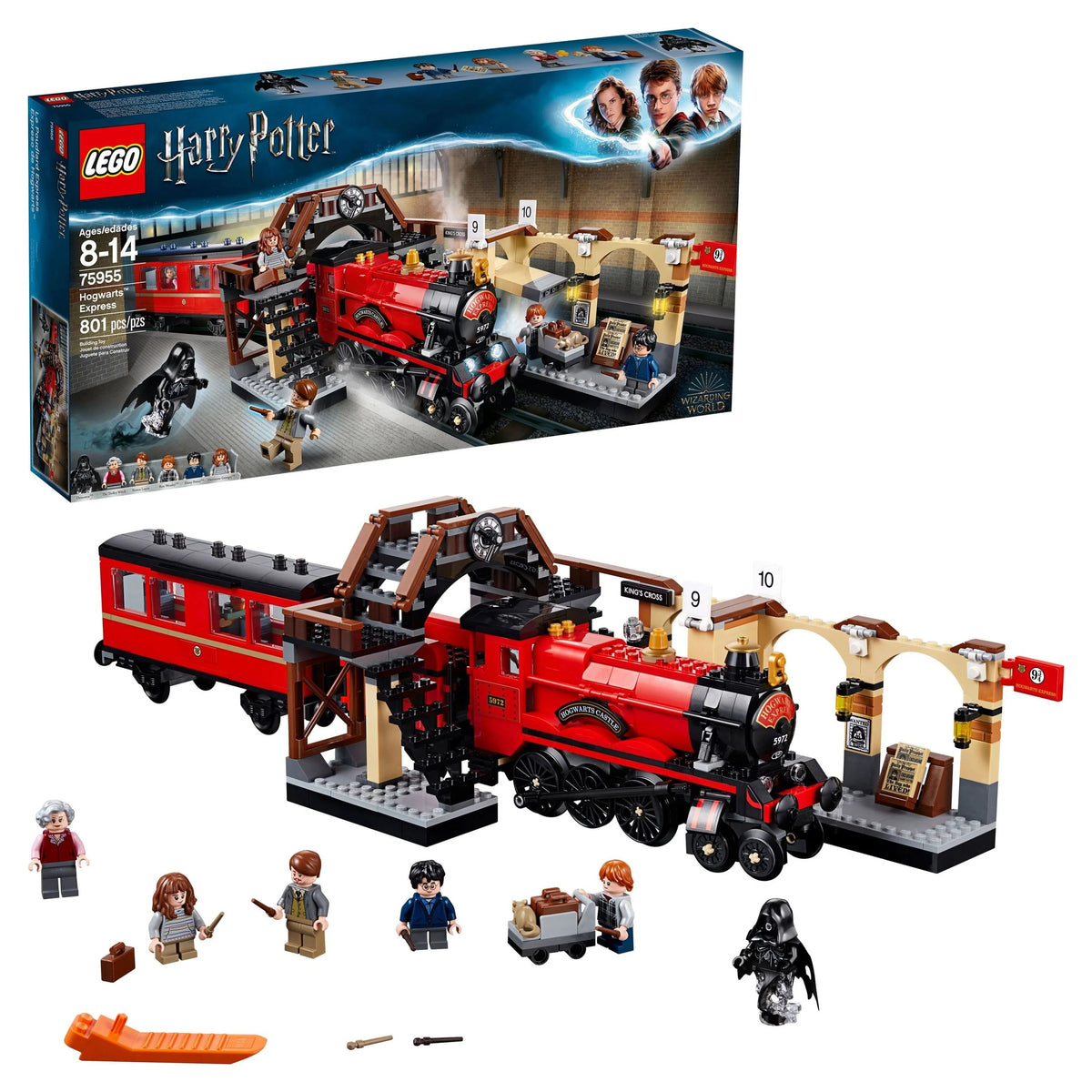 LEGO Harry Potter Hogwarts Express 75955 - Toy Train Building Set