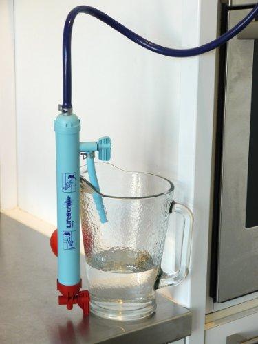 LifeStraw Family 1.0 Gravity Portable Water Purifier for Emergency Preparedness and Camping