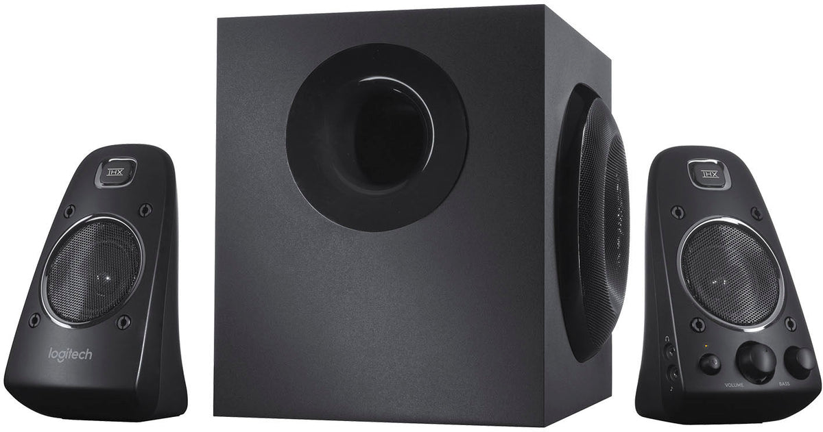 Logitech - Speaker System 2.1 Z623 (3 pieces) - Black