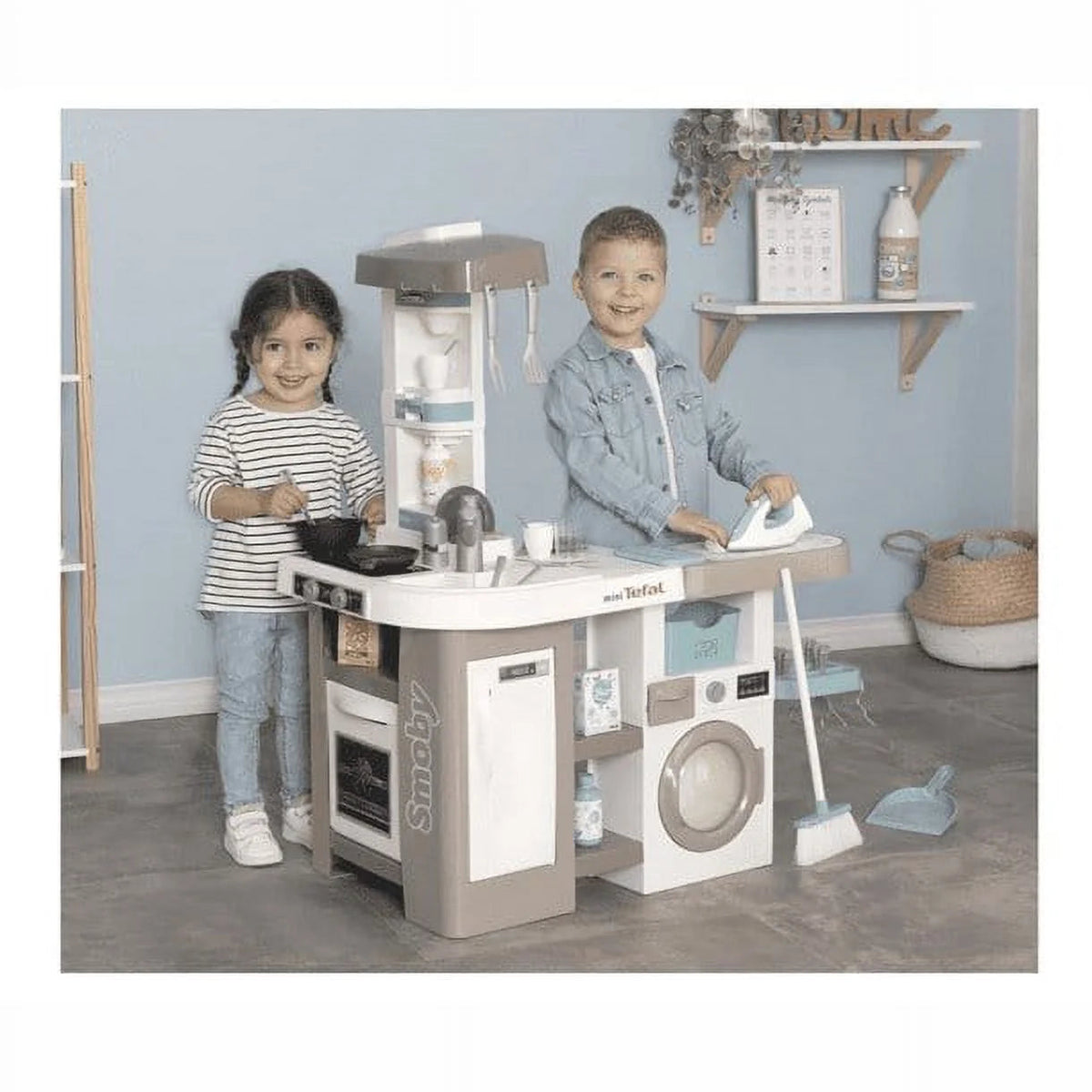 Smoby Kitchen Set T-fal Studio with Washing Machine 311050