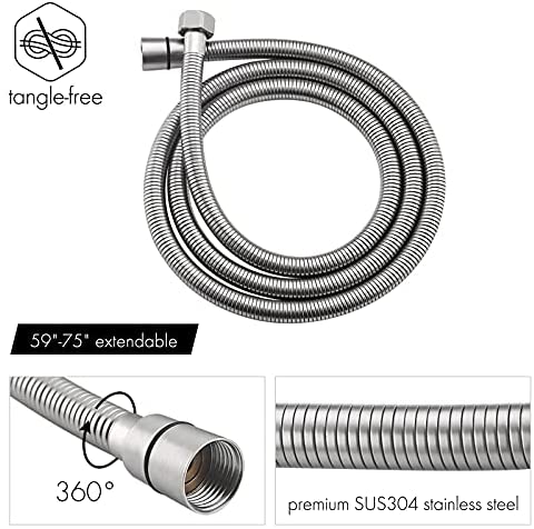 KES Shower System with 12-inch Rainhead Shower