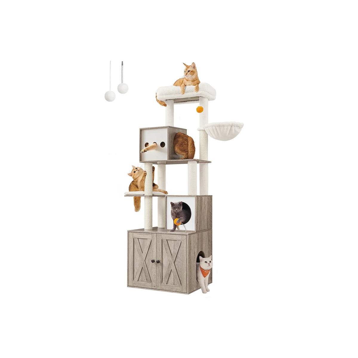 Modern Tree for Cats Rascator for Cats with ArJanuary Wafers