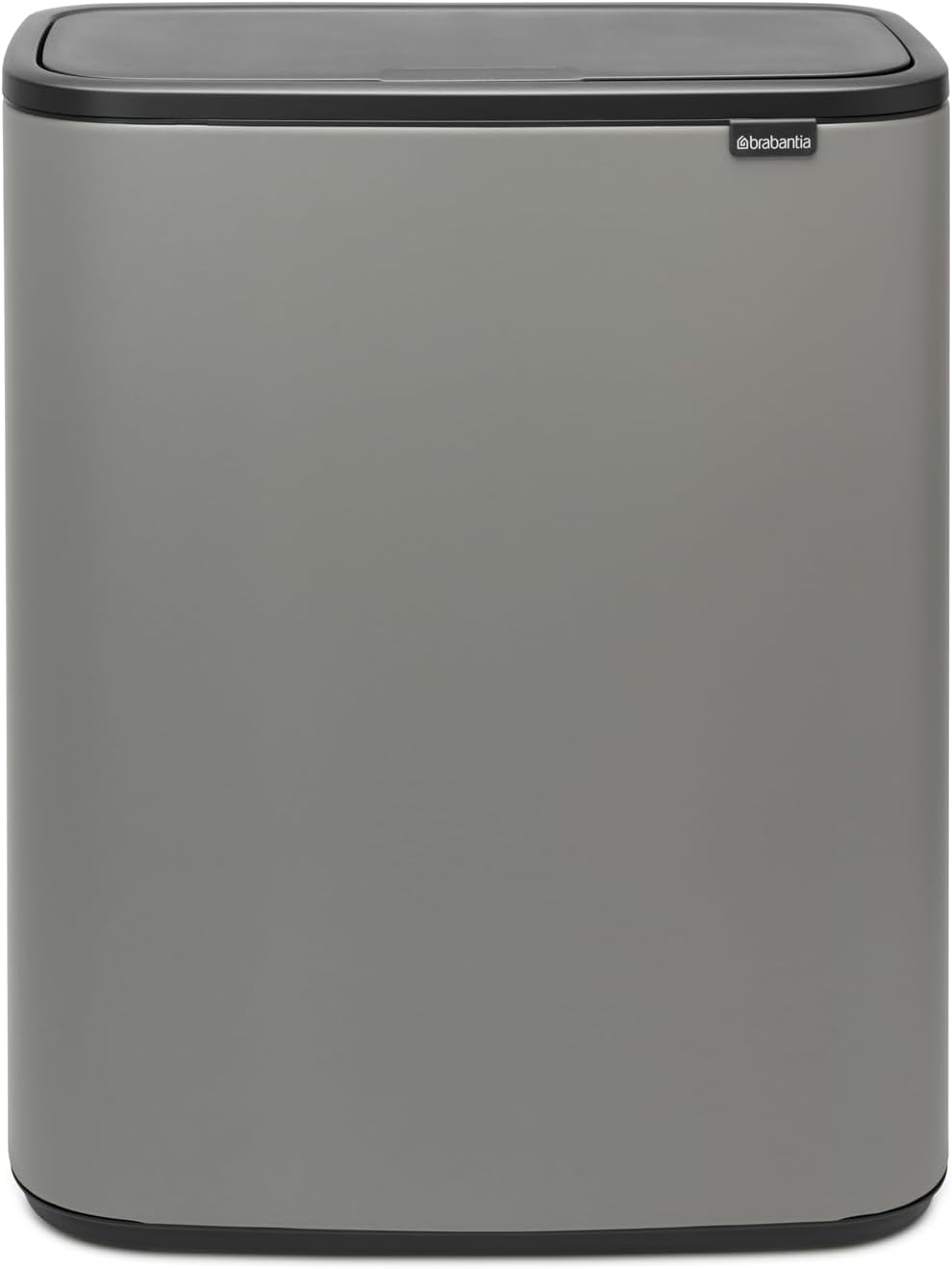 Brabantia Dustbin, Matte Steel, Anti-Fingerprint, 2 x 30 L
