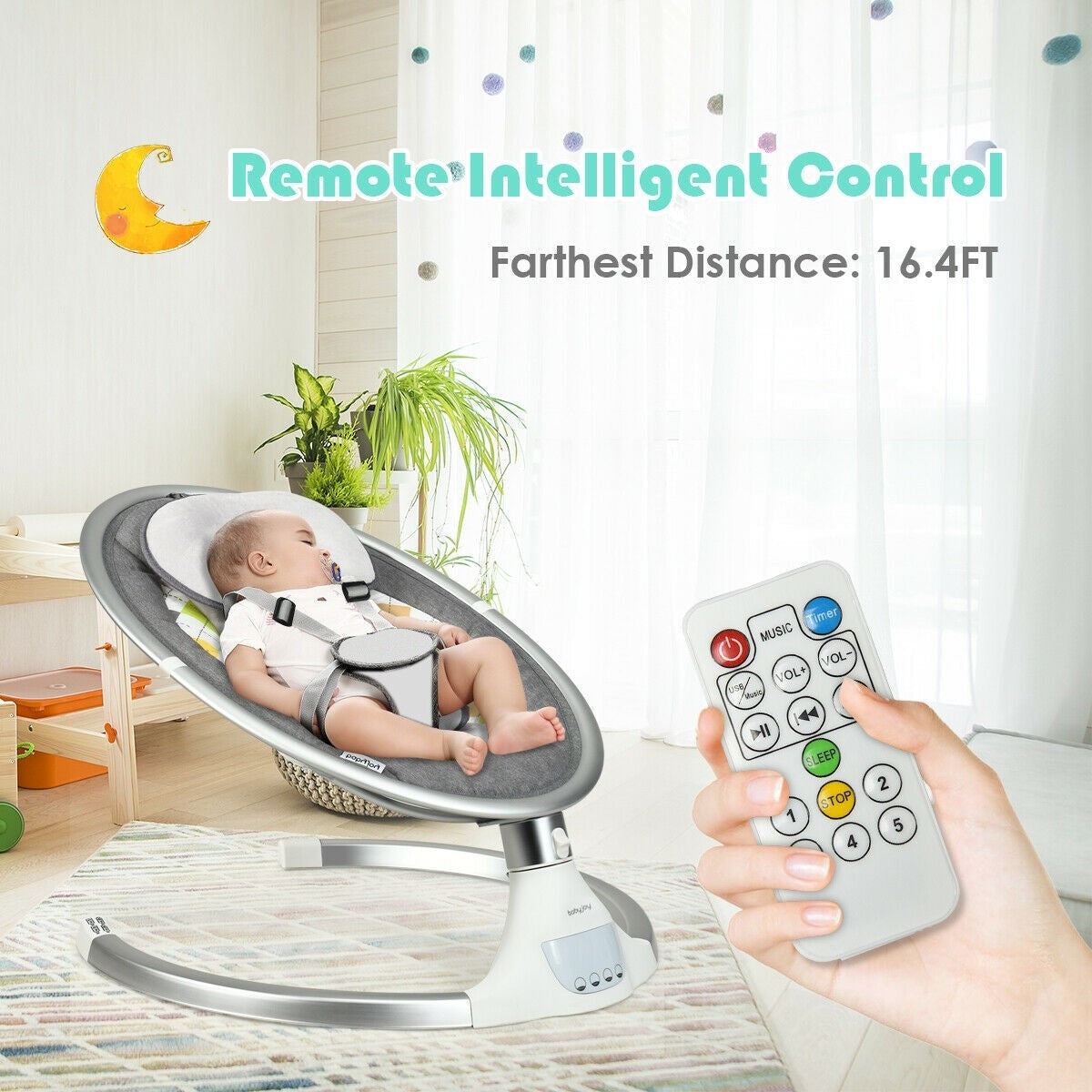 Automatic Baby Luxury Pump with Balancin and Child Steam Chair