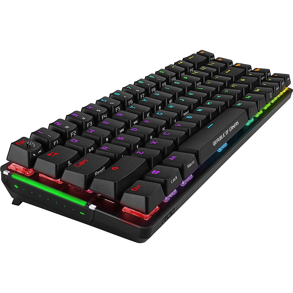 ASUS - Falchion NX Mechanical Keyboard for Wireless Games 65% - Black