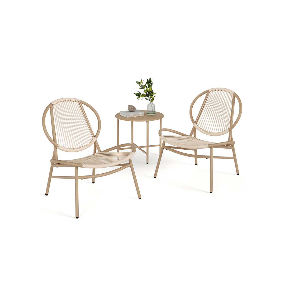Set Garden Furniture Chairs Acapulco Assistant table and Chairs