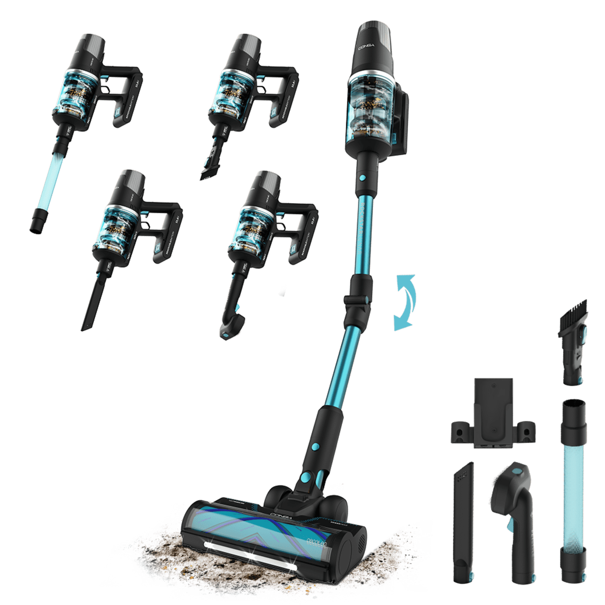 Conga Rockstar 9500 Lunar Pet Flex