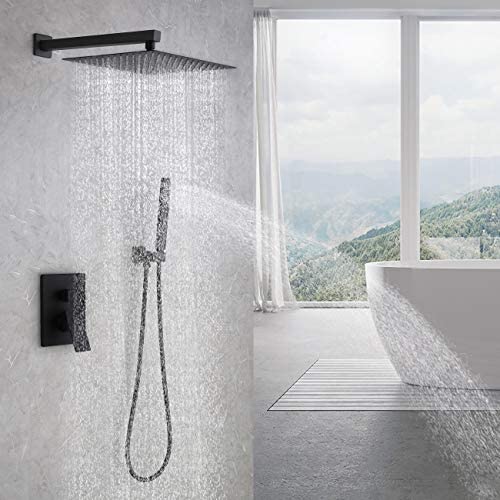 KES Shower System with 12-inch Rainhead Shower