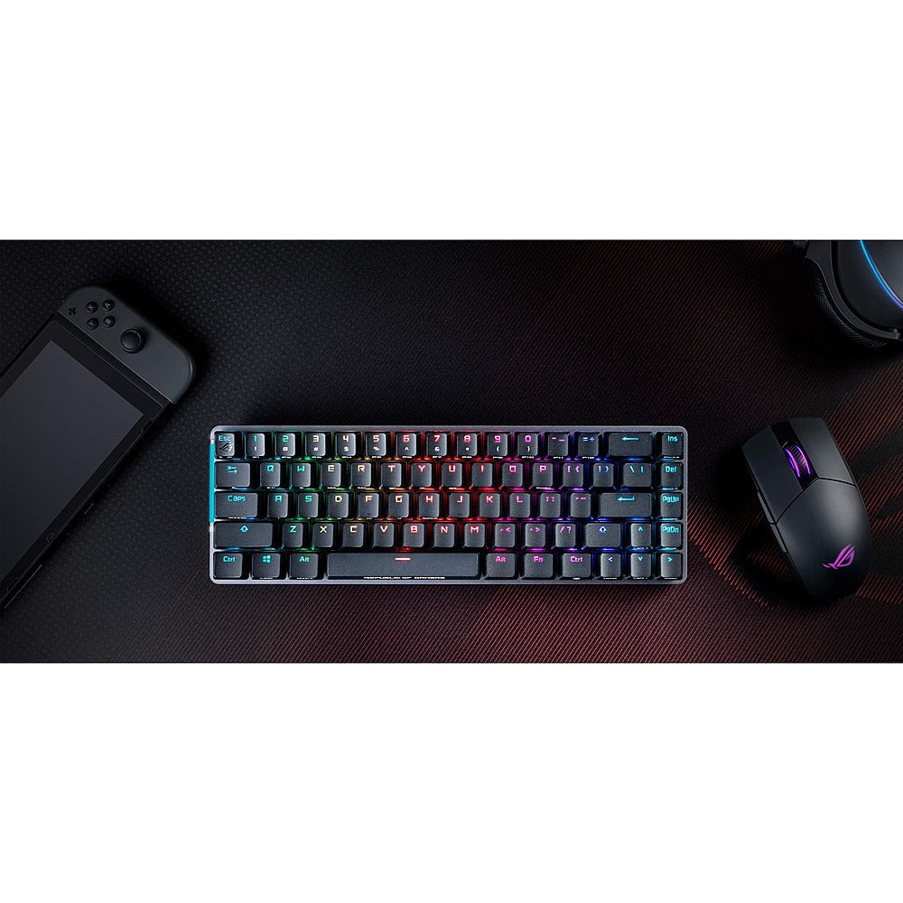 ASUS - Falchion NX Mechanical Keyboard for Wireless Games 65% - Black
