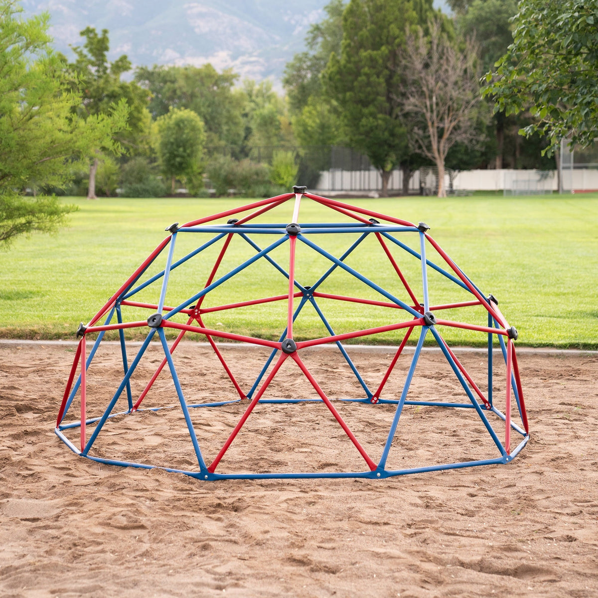 Lifetime Dome for Children's Free Air Scaling, 5 feet High x 10 feet wide, red and blue (101301)