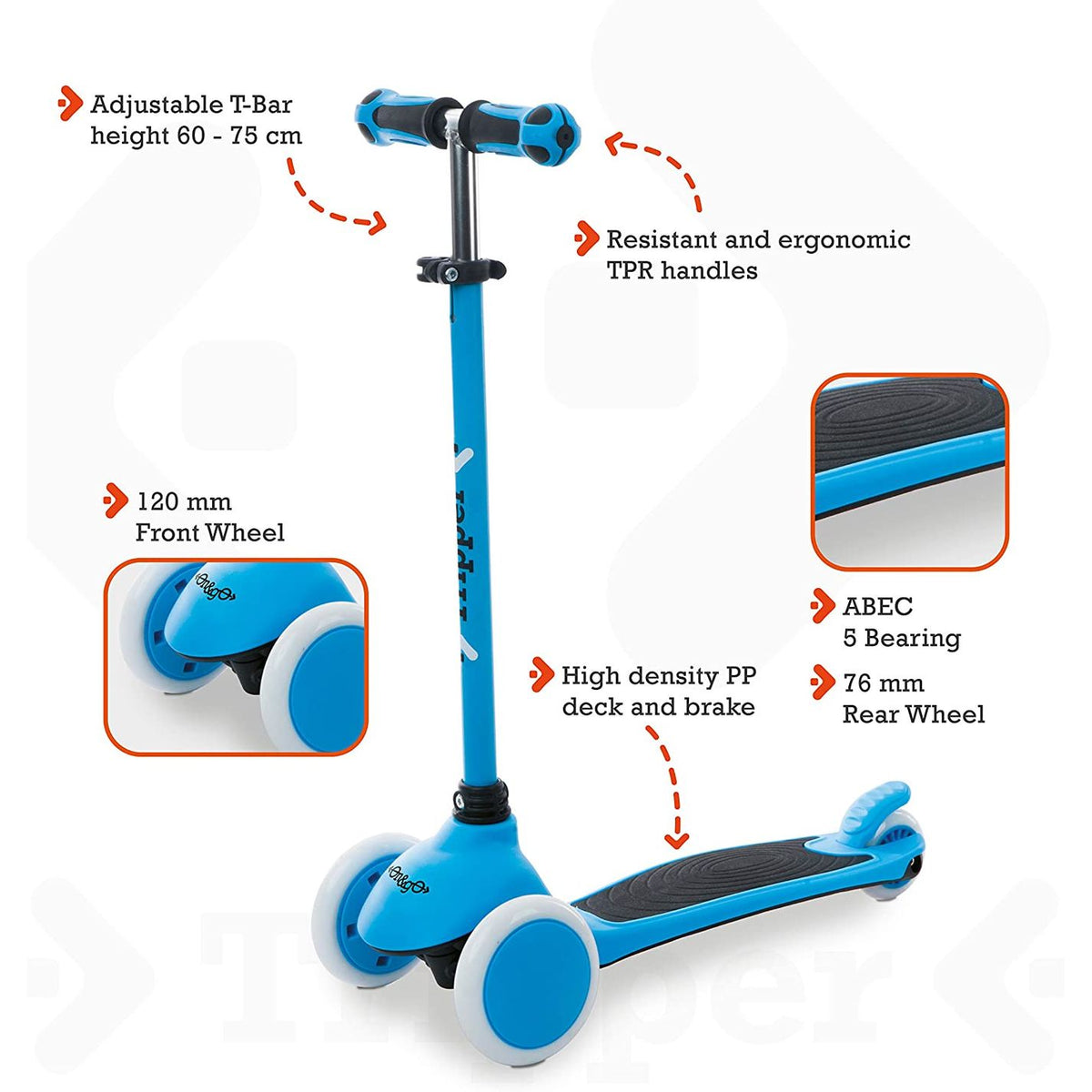 Pattern Tripper 2 Blue Wheel