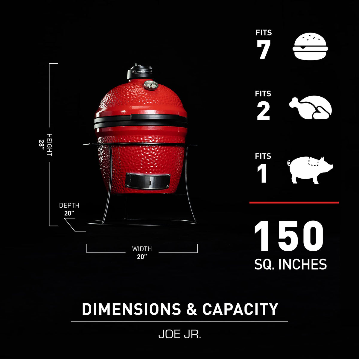 Kamado Joe KJ13RH Coal Grill