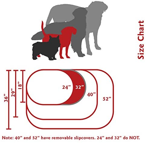 Majestic Pet Villa Bed for Bagel Dogs - 124; Donut-shaped Calming Bed, Multiple Tongs and Colors
