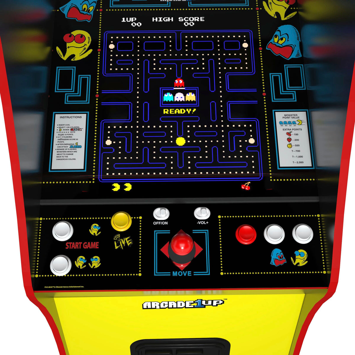 Arcade1Up - Arcade PAC-MAN Deluxe - Yellow